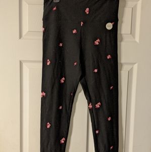PINK Victoria Secret flower Leggings NWT